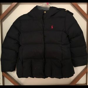 Polo  Ralph Lauren size 4T puff coat